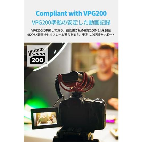 Nextorage 日本メーカー CFexpress 4.0 Type A 512GBメモリーカード VPG200 最大読み出し速度1900MBの画像