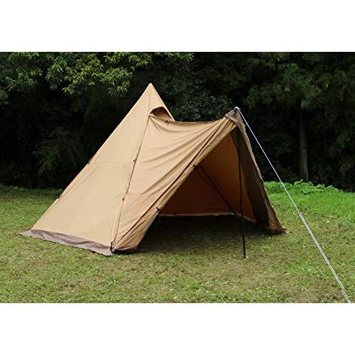 テンマクデザイン サーカスTC DX専用窓付きフロントフラップ サンド