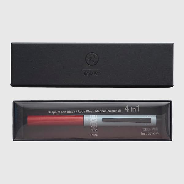 ロメオ ROMEO No．4 多機能ペン ガルフブルー : くらおりショップ