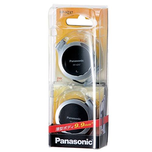 Panasonic クリップヘッドホン ブラック RP-HZ47-K : くらおりショップ