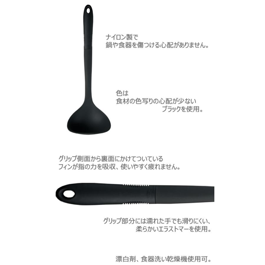 Oxo オクソー ナイロンレードル 幅広タイプ おたま 鍋や食器を傷つけ無い ナイロン製 すくう 大きめ 日本向けデザイン Yy E 暮らしrあーる 通販 Yahoo ショッピング