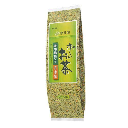 伊藤園 おーいお茶 宇治抹茶入り玄米茶 茶葉 200g｜kurashi-arl