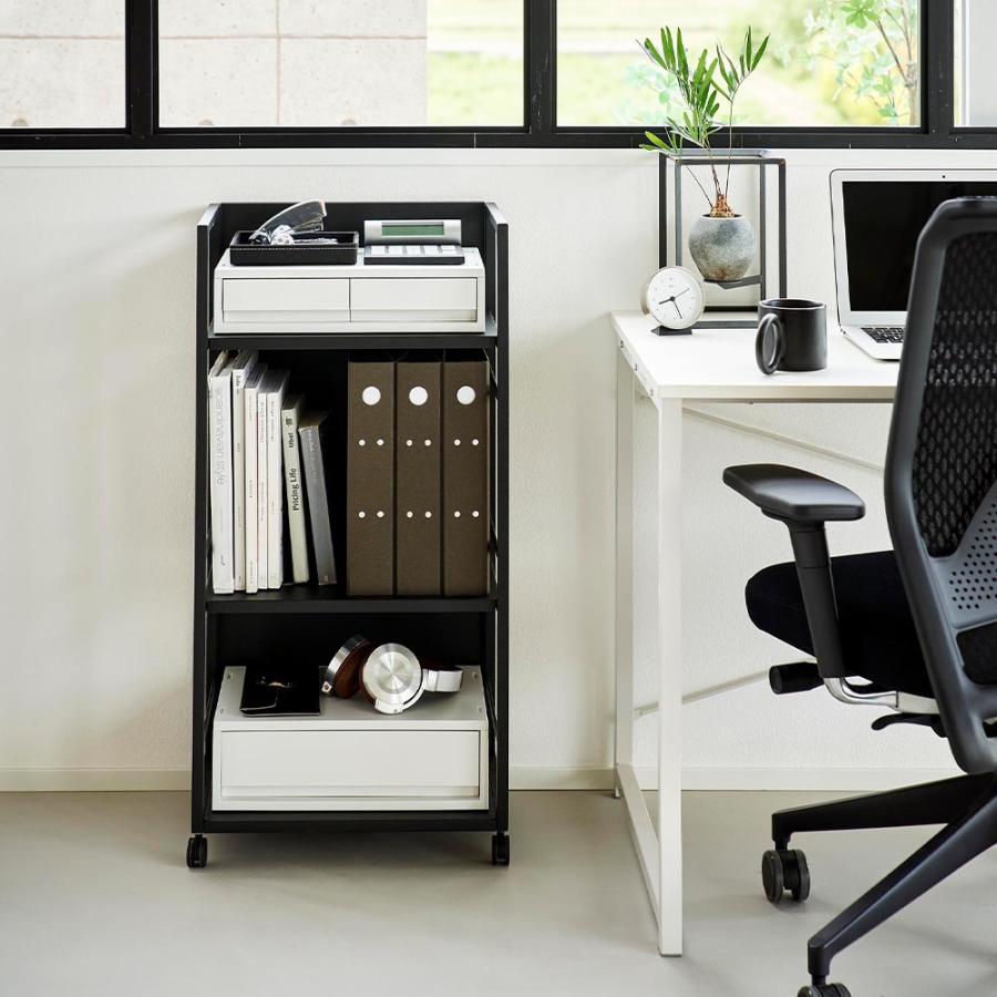 tower 目隠しワゴン タワー L 山崎実業 ホワイト 1419