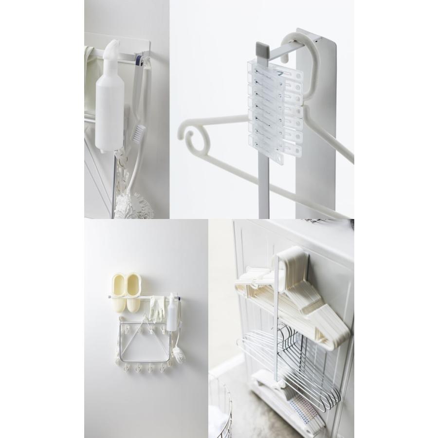 マグネット洗濯ハンガー収納ラック Plate ホワイト 白 省スペース おしゃれ シンプル 北欧 E 暮らしrあーる 通販 Yahoo ショッピング