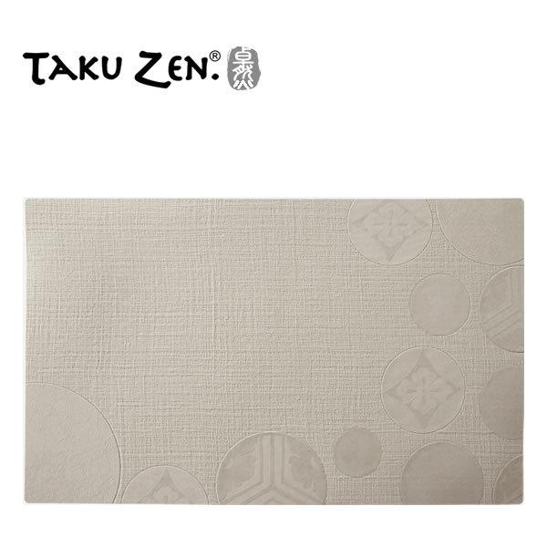 TAKUZEN Placemat HASHI  卓然 プレースマット 華紋 ベージュ 八幡化成｜kurashi-arl