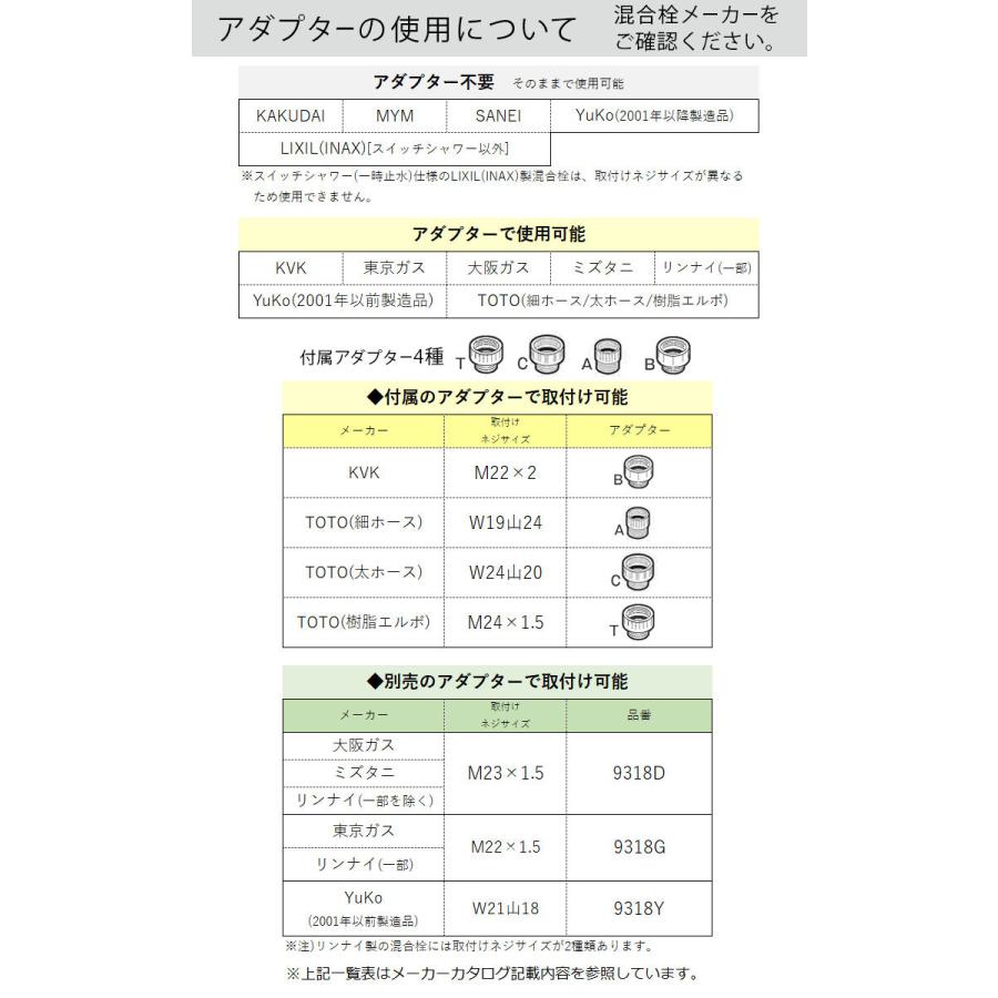 軽くてしなやかステンレスシャワーホース 日本製 1.6m 3年保証 軽量 メタル調 傷に強い ステンレスコーティング 工具不要 アラミック H-S1A｜kurashi-arl｜05