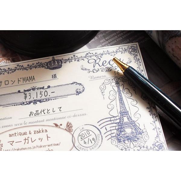 領収書 おしゃれ 複写 ヨーロピアン ハンドメイド 作家 ネイルサロン