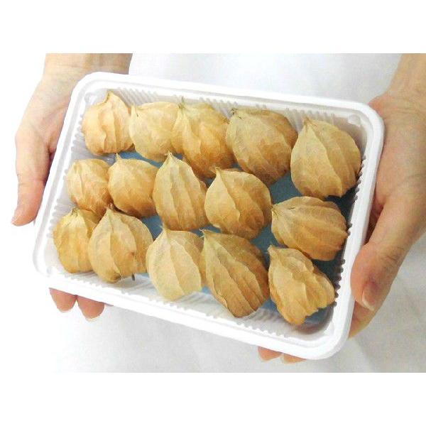 食用ホオズキ” 12〜20粒 風袋込約100g 産地厳選 ほおずき ストロベリー