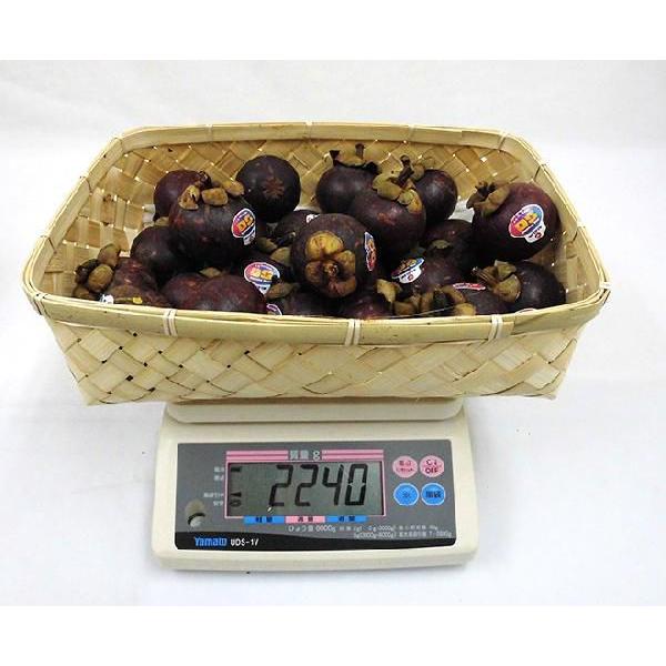 タイ産 ”マンゴスチン” M〜L 24〜36玉前後 約2〜2.5kg【予約 4月以降
