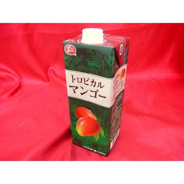 ジューシー ”トロピカルマンゴージュース” 1000ml×6本×2箱 送料無料