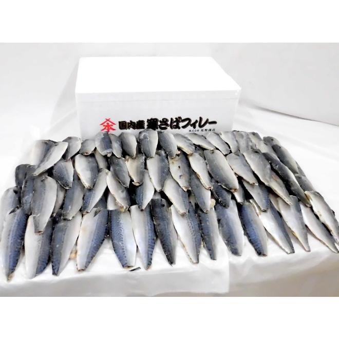 健康鯖 まとめ売り 訳あり サバ フィレ 無塩 2kg 不揃い 1kg×2Pセット 国産 腹骨