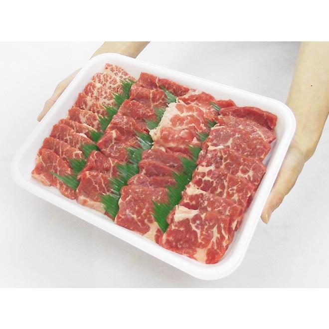 ”牛上カルビ 焼肉用” 三角バラ又はかいのみ 約1kg（約500g×2pc） 送料無料｜kurashi-kaientai｜05