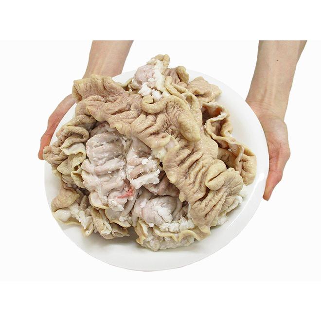 国産 ”豚大腸（シロ）ボイル” 約1kg 未カット｜kurashi-kaientai｜04
