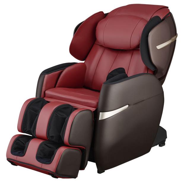 サイバーリラックス マッサージチェア M25 AS-R710 RB レッド×ブラウン