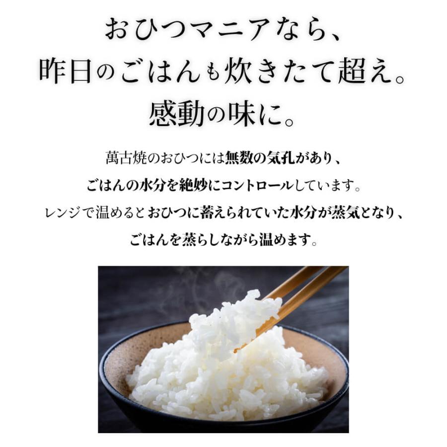 IWANO おひつマニア 【 日本製 おひつ 2合 】 電子レンジ対応 萬古焼