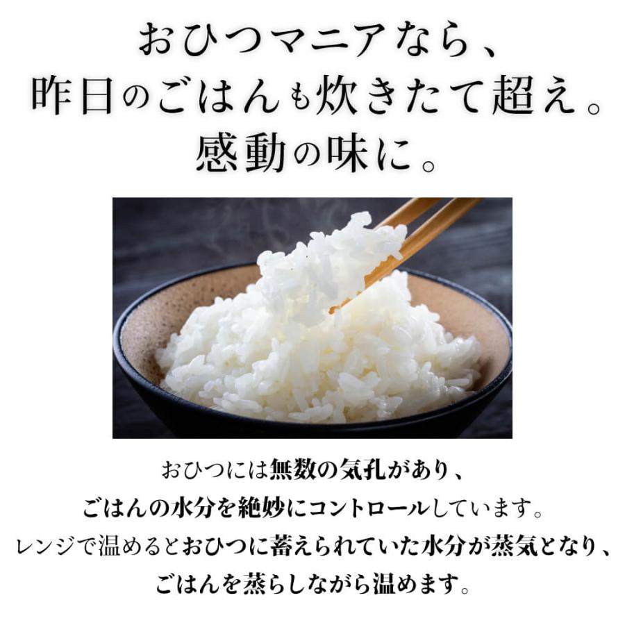 おひつマニア おひつ 陶器 2合 レンジ 電子レンジ レンジ対応 日本製
