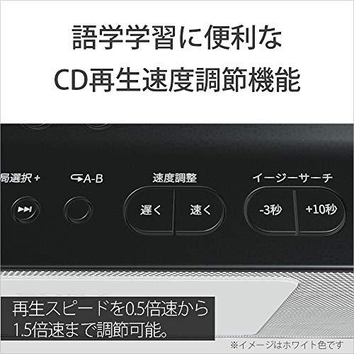 ソニー CDラジオ ZS-E80 : FM/AM/ワイドFM対応 語学学習用機能搭載 ピンク ZS-E80 P ZS E80 ピンク