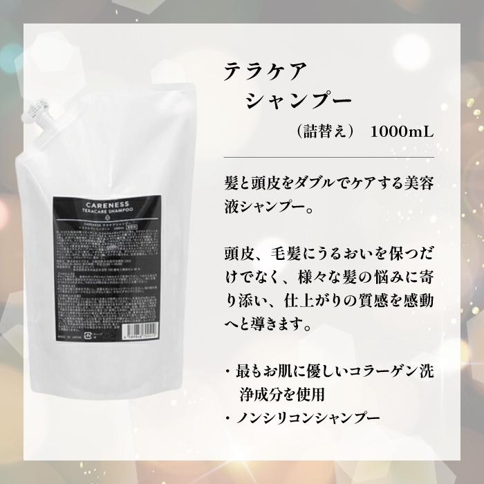 ケアネス テラケア シャンプー1000mL トリートメント 1000g 詰め替え