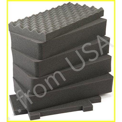 PELICAN ハードケース 1431 スペアウレタン 5マイセット グレー 1430-400-000