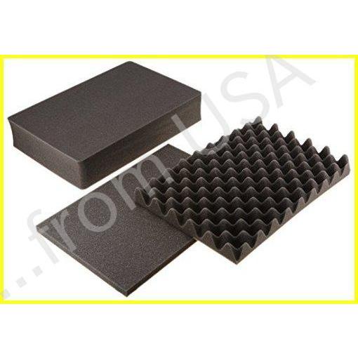 PELICAN ハードケース 1501 スペアウレタン 3マイセット グレー 1500-400-000