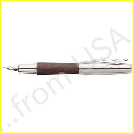 Faber - Castell e-motion Wood万年筆ダークブラウンBroad