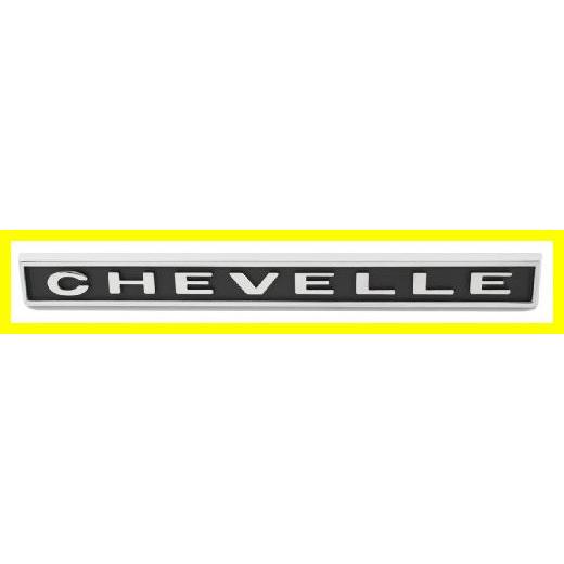 トリム パーツ 4400 Rear Panel エンブレム (1967 Chevelle “Chevelle”)