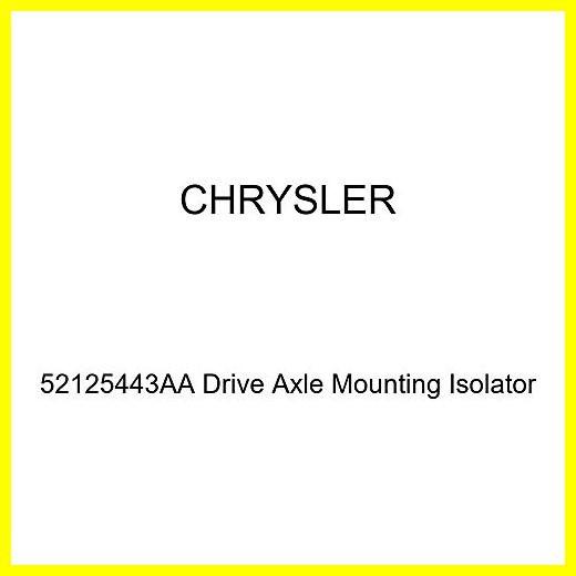 Genuine クライスラー 52125443AA Drive Axle Mounting Isolator