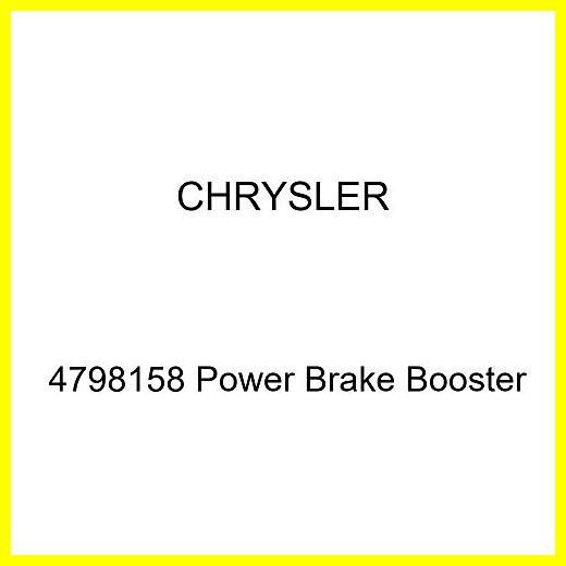 送料無料 Genuine クライスラー 4798158 Power Brake Booster 並行輸入品