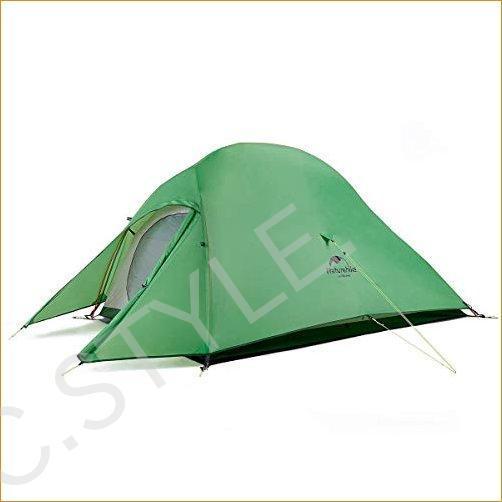 送料無料 Naturehike テント 2人用 二重層 超軽量 前室 自立式 アウトドア キャンプ 登山 ハイキング ツーリ