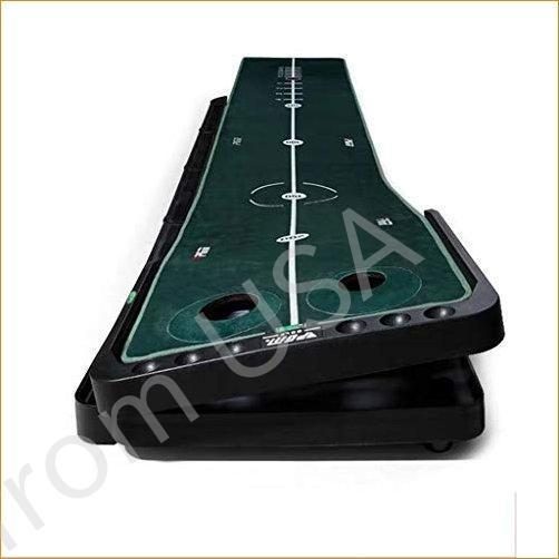 Holes パターマット ゴルフ 300c 2 Mat Puttg ポータブル Trag Ygo Trag Size 4k3y8n7sb0xb18c54k3y8n7s カリフォルニア スタイル Length Return Indoor Outdoor Ball Mat Auto Golf グリーン 10ft With Equipment