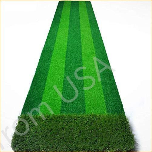 Golf Puttg Mats Golf グリーン Indoor Puttg Traer Track Action グリーンhouse Indoor Sports Equipment Trag Mat Color : グリーン， S