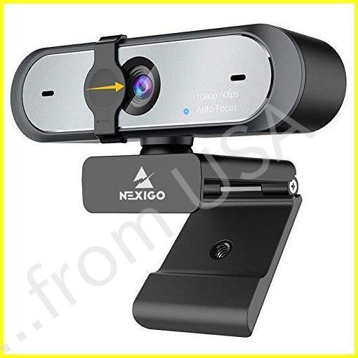 高品質 60FPS AutoFocus Meetg Zoom Gamg OBS  Camera, Web Computer USB HD Pro N660P NexiGo 2021 カバー, Privacy  Microphone Dual with Webcam 1080P その他PCパーツ