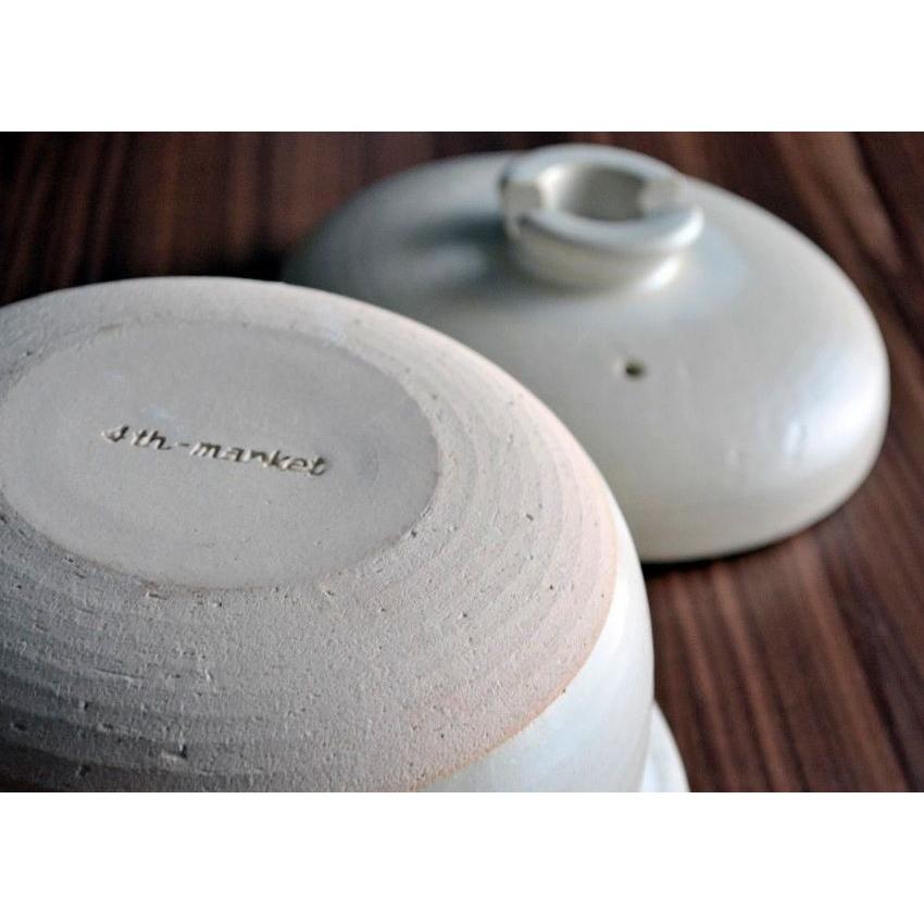 4th-market 土鍋【ご飯釜 籠(カゴ) 2合 黒｜4th-market (三重県)】萬古