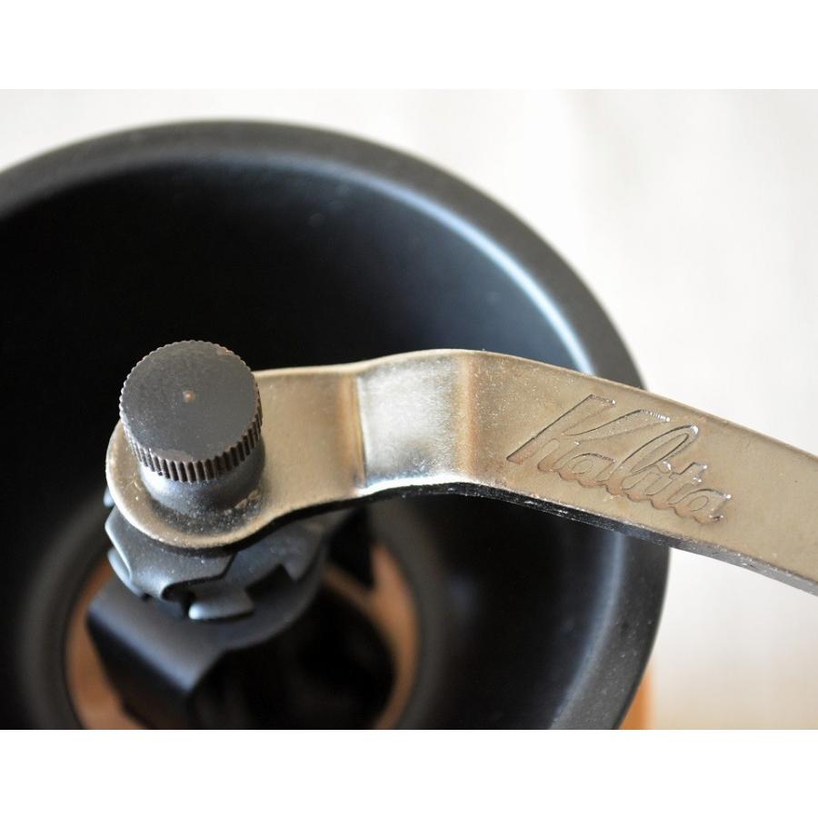 希少！【新品 未使用】カリタ コーヒーミル ミズメ 手動 モクネジ Kalita 木製 手動【コーヒーミル｜MokuNeji (石川県)】おしゃれ