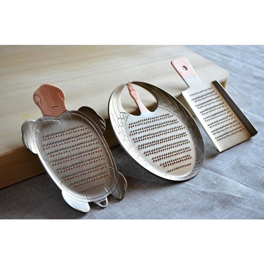 キッチンツール【薬味用 銅おろし金 (カメ)｜大矢製作所】おしゃれ