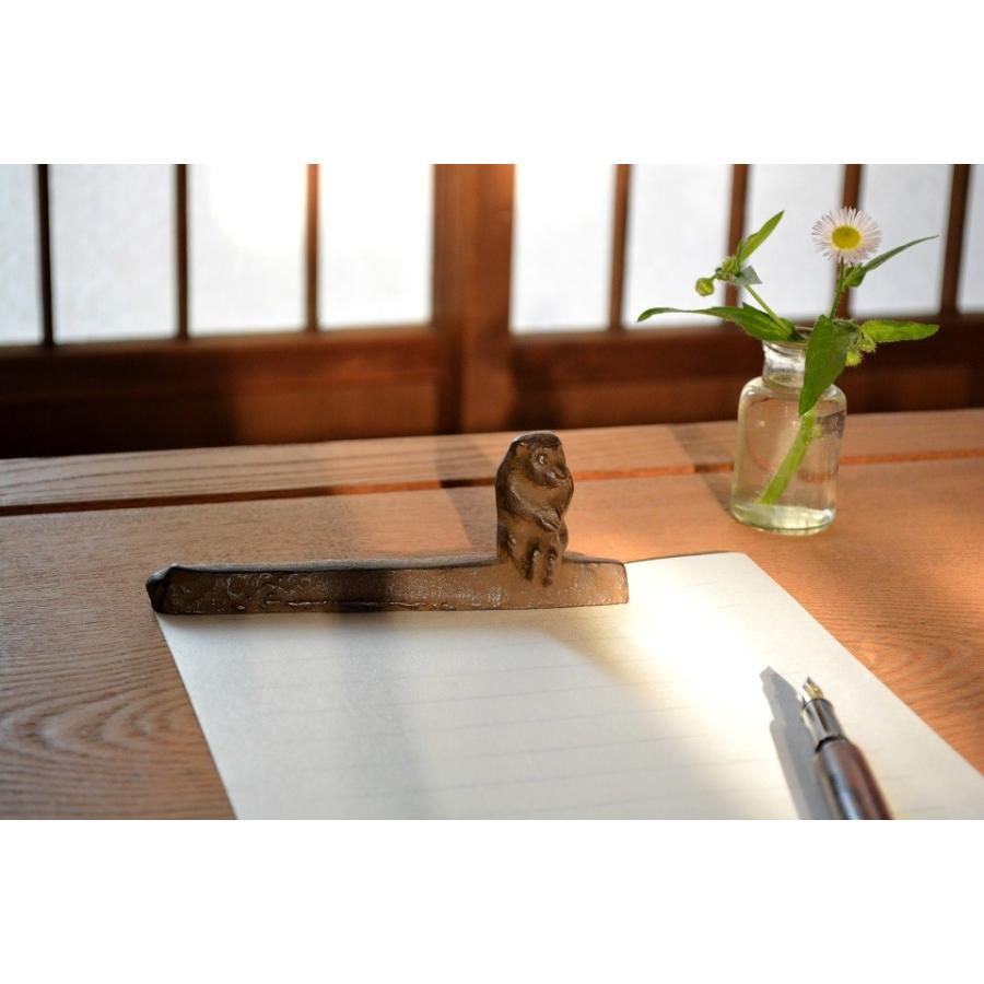 申 (さる) 文鎮 | 鈴木盛久工房 (岩手県) [南部鉄器 かわいい おしゃれ