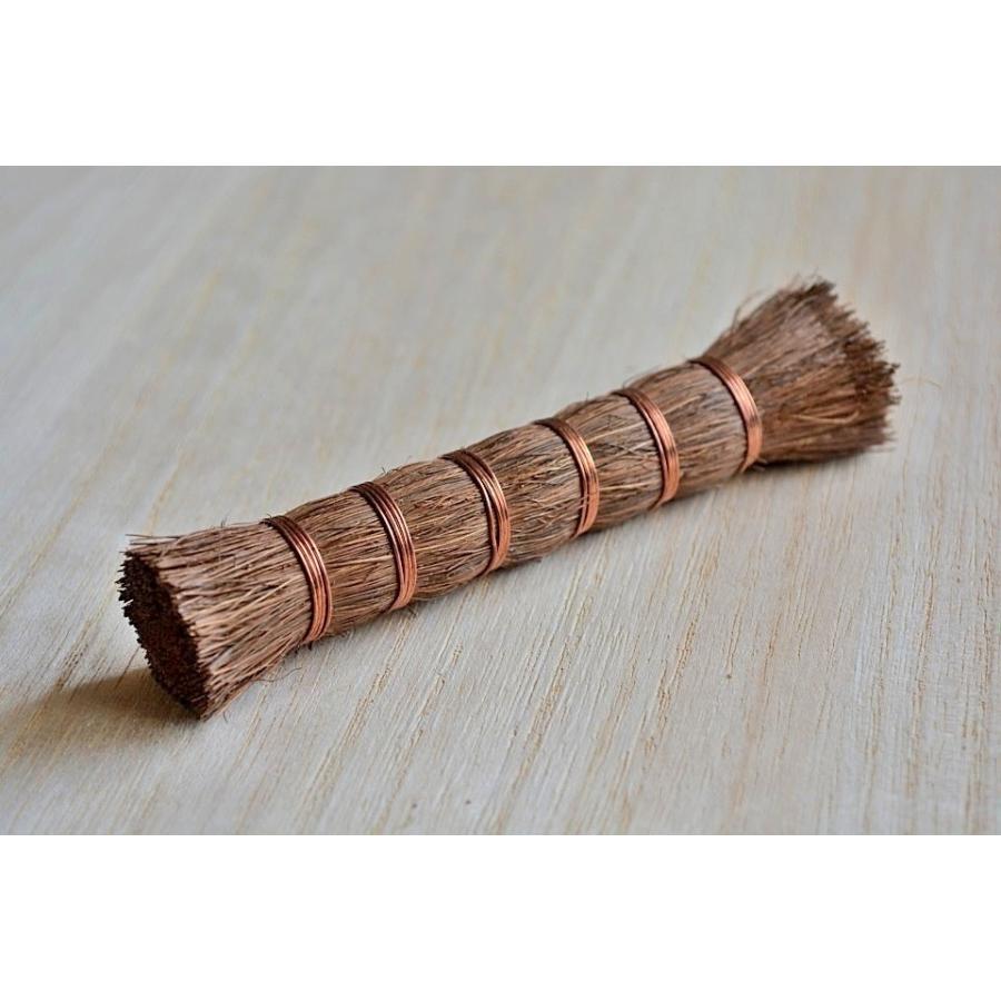 棒たわし (中) ｜ 山本勝之助商店 (和歌山県)［棕櫚 しゅろ おすすめ