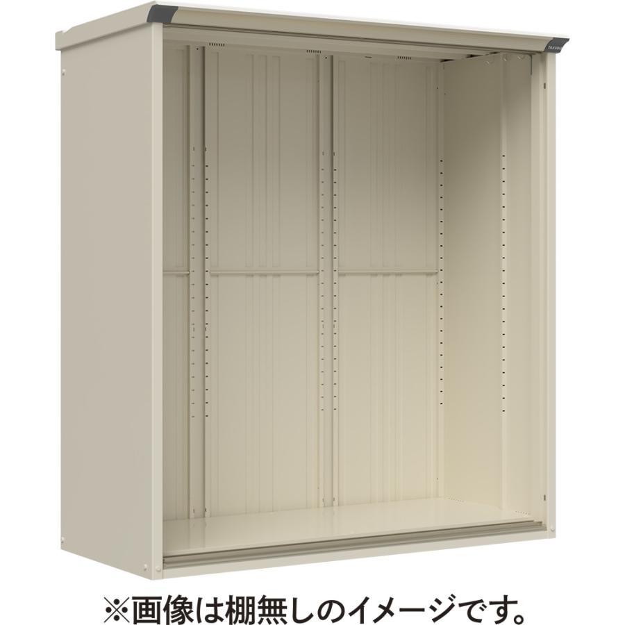 タクボ収納庫GP157DT ホワイト タクボ物置 物置 屋外 棚無しタイプ 配送のみ 本体ホワイト 本体