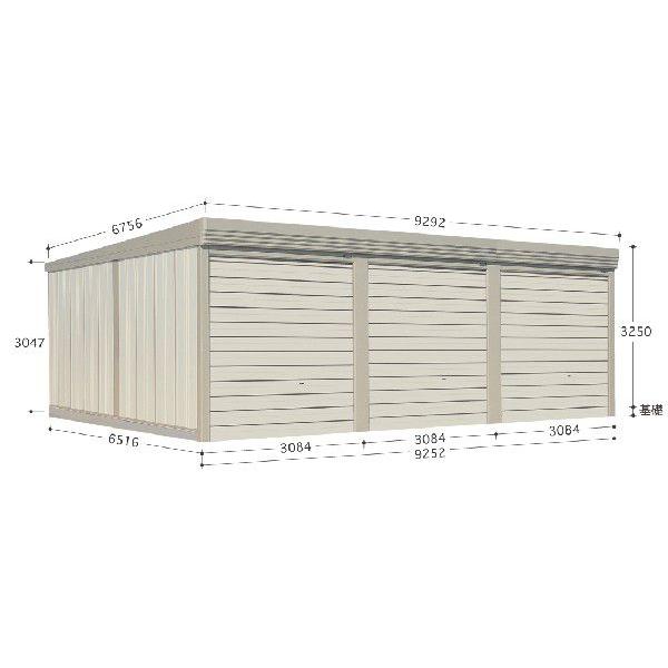 タクボ ガレージ 倉庫ＳＬ−Ｓ9365  ベルフォーマ  積雪型 標準屋根  配送のみ 送料無料 屋外 物置