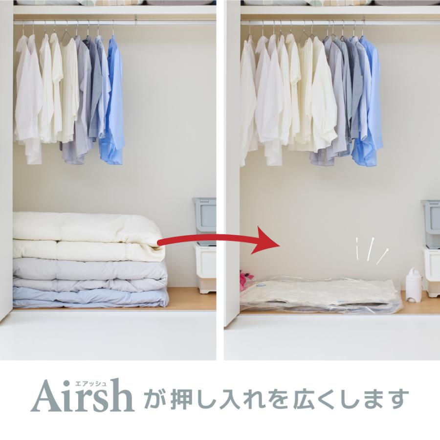 SAKuRAKu 圧縮袋 電動吸引機 Airsh エアッシュ アール バルブ式 SAKuRAKu 圧縮袋 電動吸引機 Airsh エアッシュ アール バルブ式