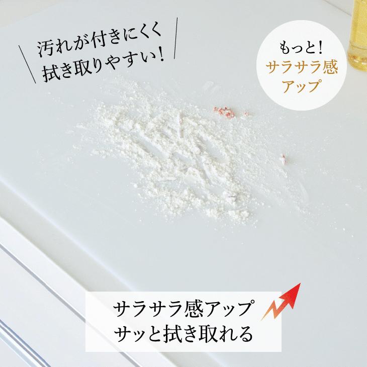 シリコン調理台保護マット 抗菌 60×90cm×厚さ2mm アール 厚手 吸音 耐熱(シリコンマット 調理台 人工大理石 耐熱 マット 汚れ防止 保護 シート キッチン 耐熱)|kurashi-zakka|05