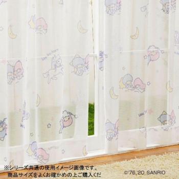 送料無料 サンリオ キキララ レースカーテン2枚セット 100 176cm Sb 5 S Ab 暮らしの発研 Yahoo 店 通販 Yahoo ショッピング