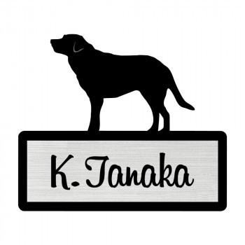 送料無料 代引き 同梱不可 シルエットプレート ミニ表札 Dog 犬 Lサイズ 112mm 95mm ラブラドールレトリバー Sp167 Ab 暮らしの発研 Yahoo 店 通販 Yahoo ショッピング