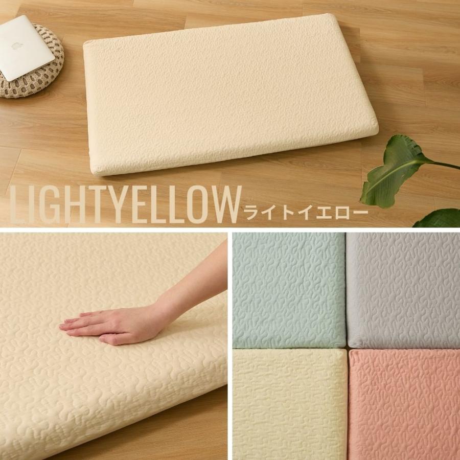 イブルキルトカバー長座布団 65×150cm 厚み7cm へたりにく高反発