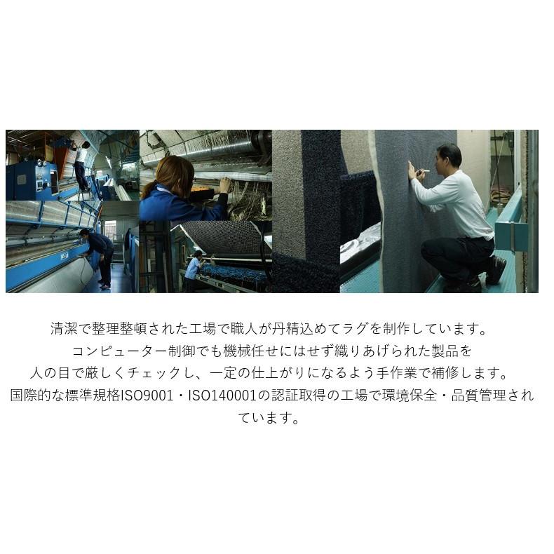 防ダニ・抗菌・消臭・ウィルス花粉対策に国産高機能ラグ『ポッシュ アイボリー』 約190x240cm |kurashidecora|07