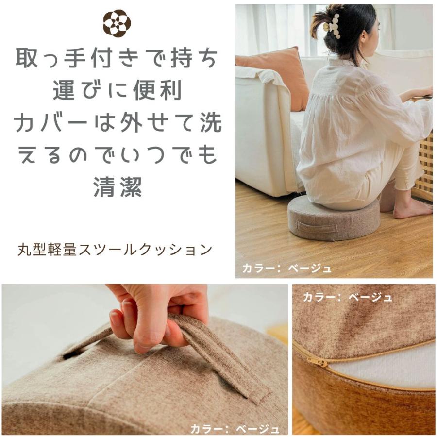 丸型 スツール 円形38cm 高さ 10cm 椅子 キッズ ロースツール
