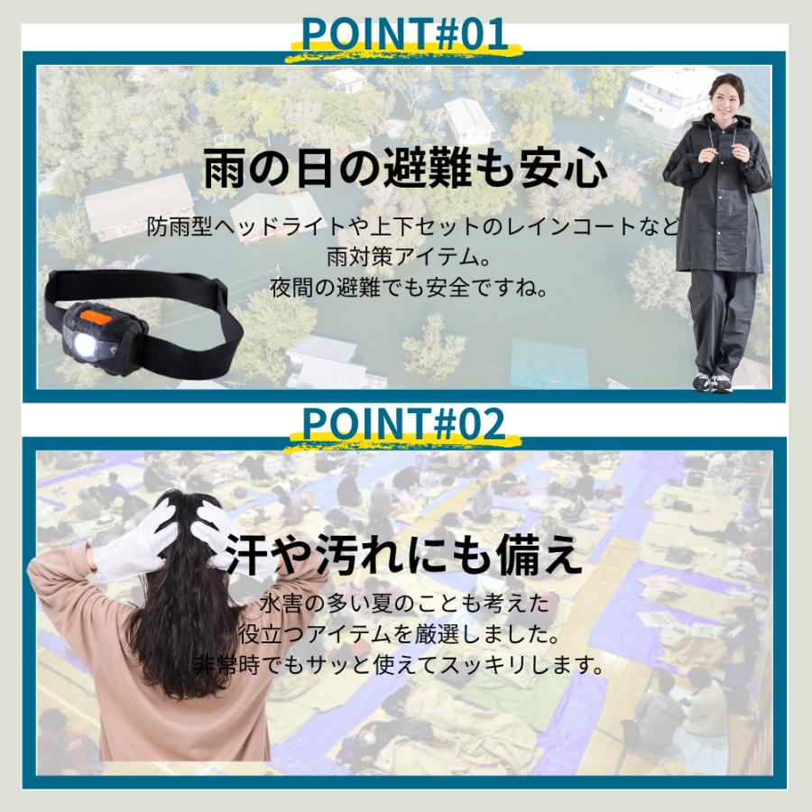 岸田産業 水害対策 キット esona 防災士監修 防災セット 水害 大雨