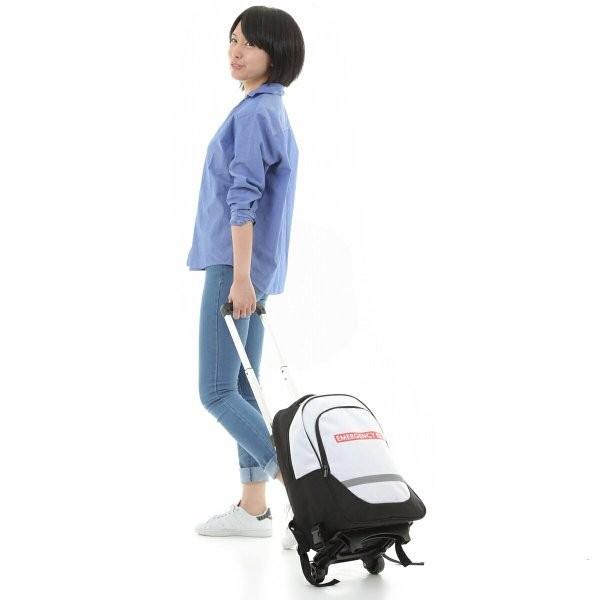 岸田産業 防災グッズ 防災リュック キャリー 付き 防災 防災用品 災害