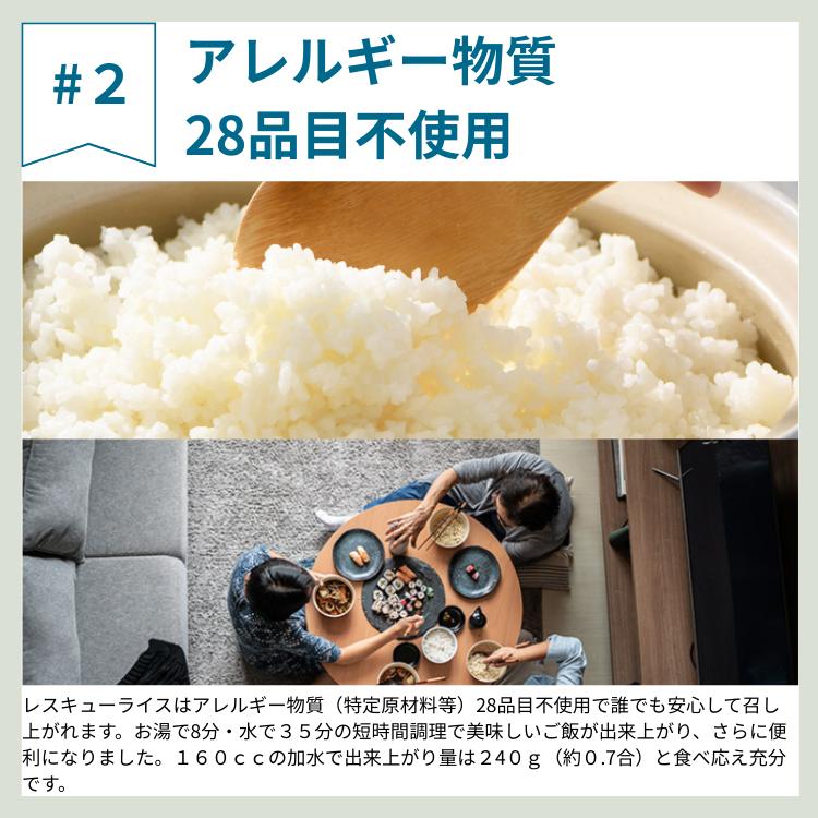 岸田産業 【 8年長期保存 】レスキューライス8 非常食 ご飯 ごはん 