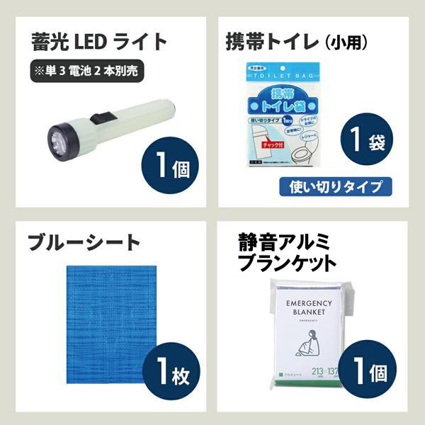 岸田産業 防災グッズ 防災セット 緊急防災 16点セット(1000A) セット 1